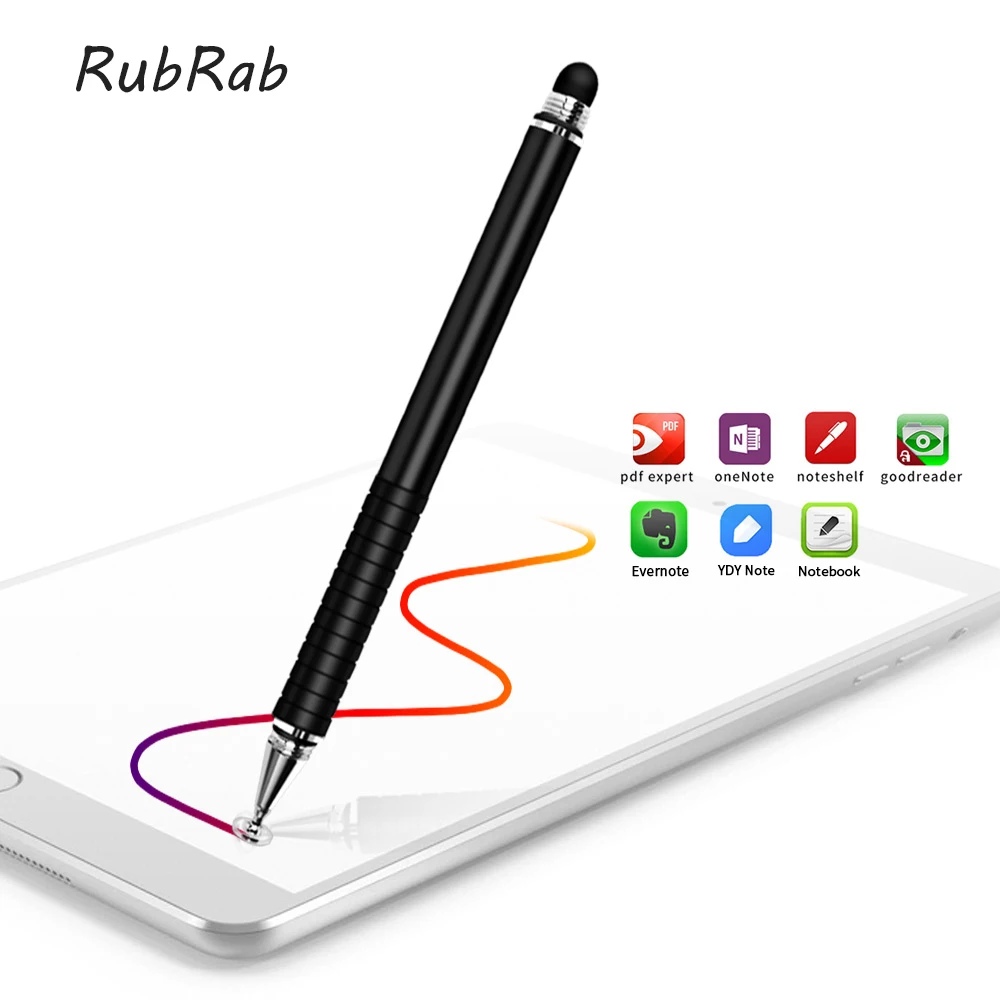 Stylus Pen For Iphone Ipad Android Tablet Pen Drawing Pencil 2in1
