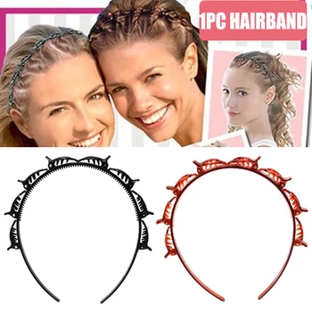 

Double Bangs Hairstyle Hairpin Fashion Double Layer Bangs Clip Headband Hairbands Hairdressing Hairpin Hair Accessories Dropship