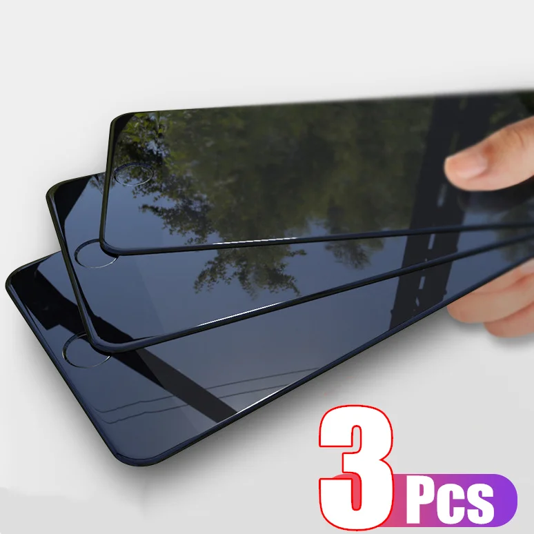 

3PCS Protective Glass on the For iPhone 11 Pro X XR XS Max Tempered Screen Protector For iPhone 7 8 6 6s Plus 11 PRO Max Glass