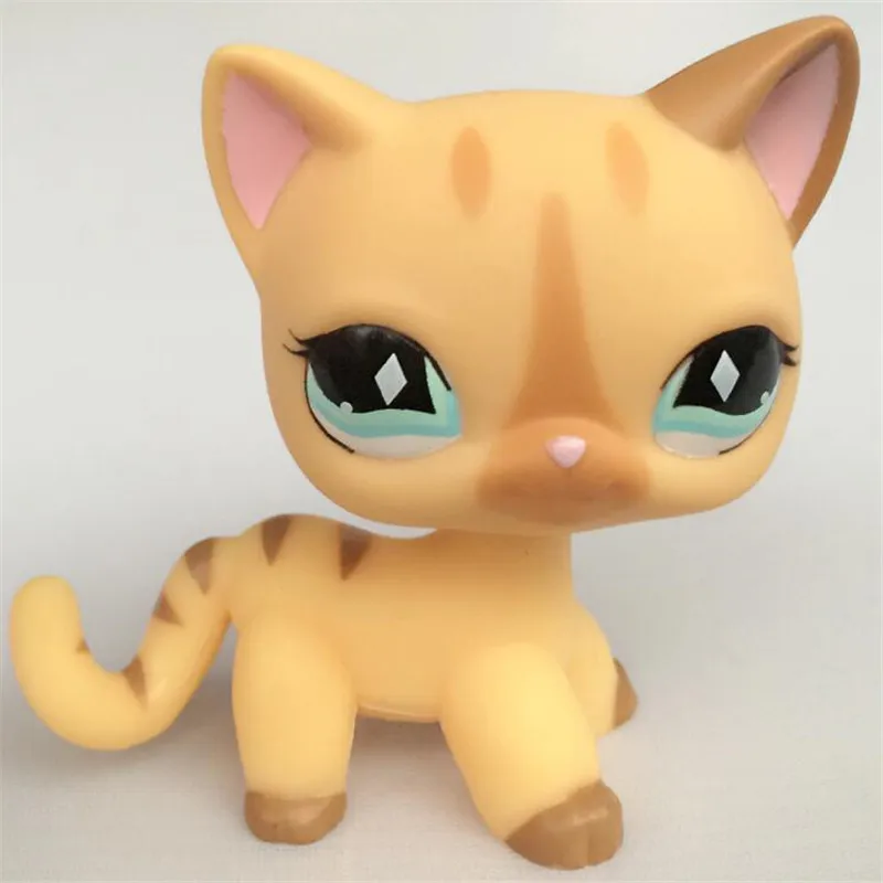 53 Редкие игрушки для домашних животных lps, стоящая короткая шерсть, кошка, котенок, щенок хаски, собака, лиса, маленькая коллекция животных - Цвет: 53
