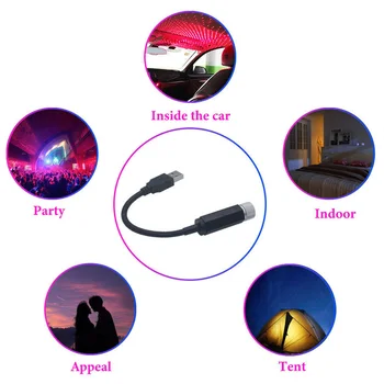 

Ambient Atmosphere Light Light LED IPX4 Waterproof USB USB connector Car