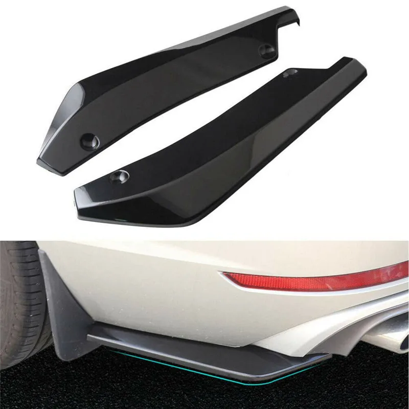 

Universal Rear Bumper Lip Angle Splitters Diffuser Decorative Protection Winglets Side Skirt Extensions FIT FOR MAZDA 6