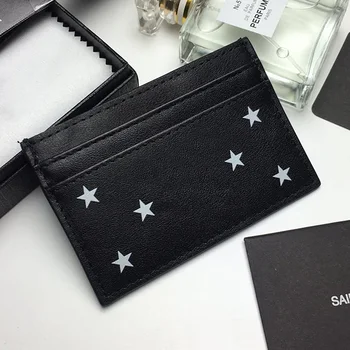 

2020 new Design Card Holder Luxury Fashion Mini wallet High Grade Cow Leather Coin Pocket Slim genuine leather Card Case