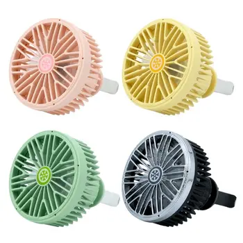 

3 Speed Car USB Fan For Car Air Vent Mounted Car Auto Cooler Cooling Air Fan For Sedan SUV Auto Vehicles With LED Light
