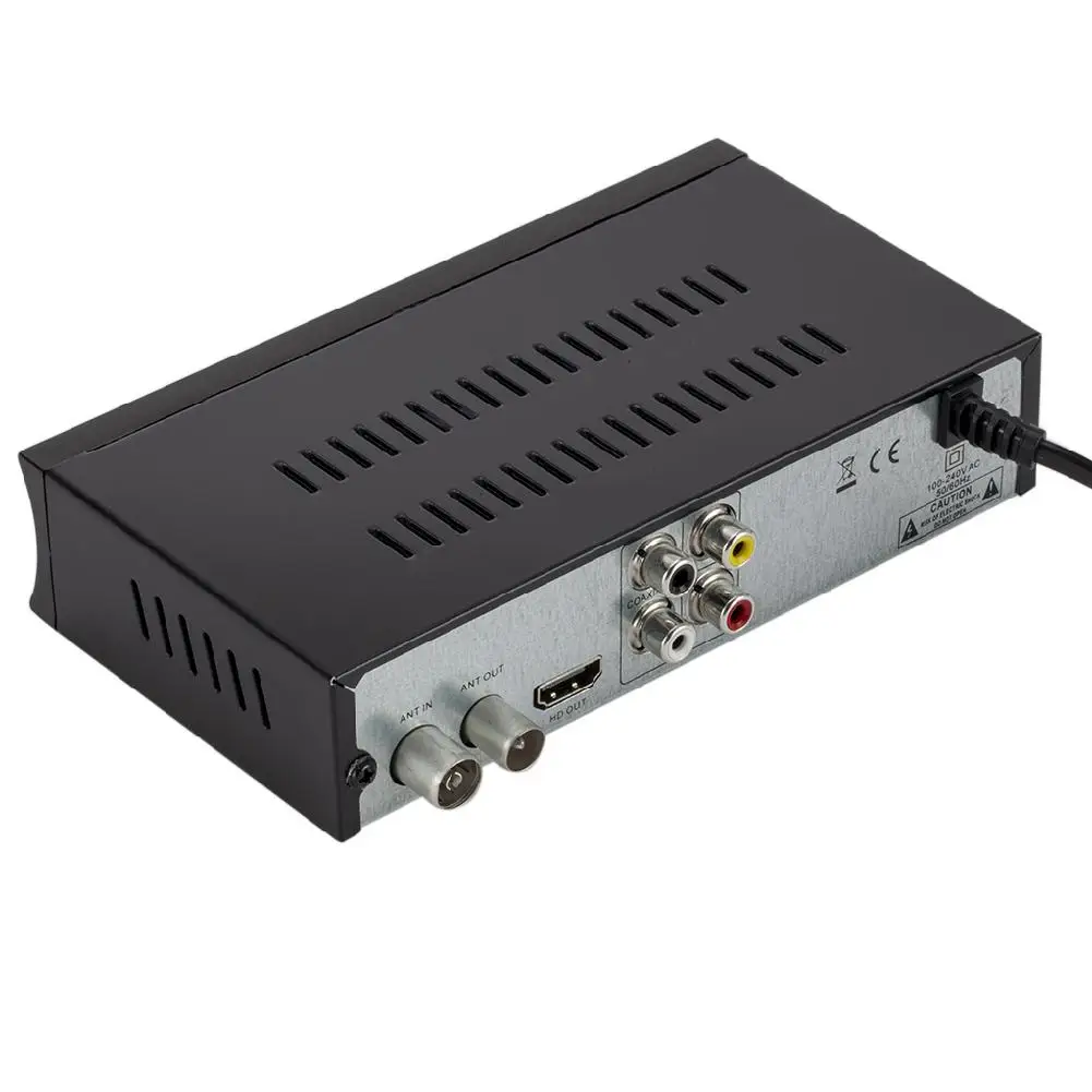  Kuulee DVB-T2 TV Tuner Terrestrial Receiver DVB S/S2 Digital Satellite Receiver Support H.265 AC3 D