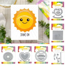 

New 2021 Solar System Slim Shaker Circle Metal Cutting Die Scrapbook Embossed Paper Card Album Craft Template Cut Die Stencils
