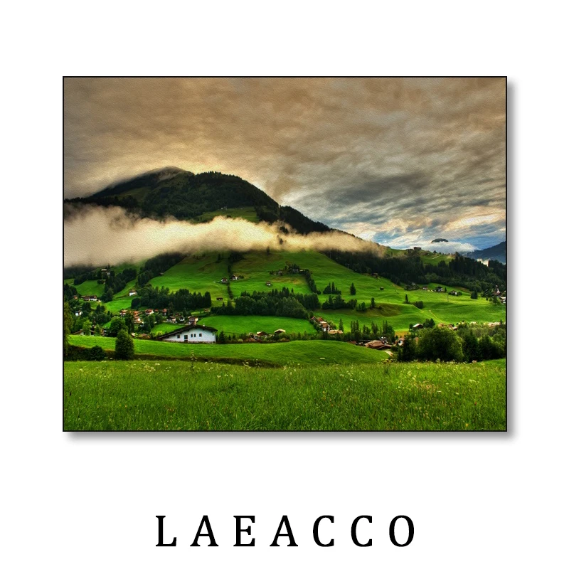 

Nordic Decoration Home Canvas Painting & Calligraphy Rural Scenery Posters and Prints Wall Picture for Living Room Home Decor