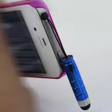 1 шт., миниатюрный Стилус из микрофибры для сенсорного экрана iPhone, samsung, смартфона, планшета, компьютера