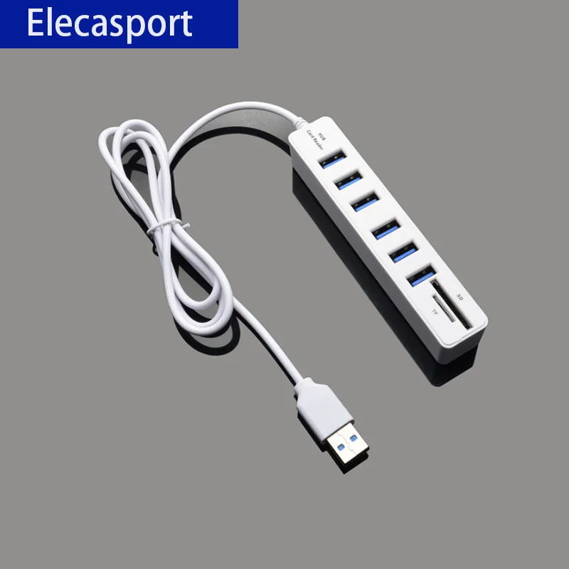 

8 in 1 USB B hub，hub for Laptops PC computers