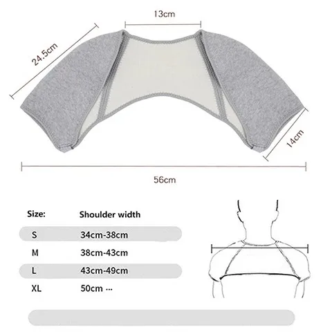 Бамбуковое древесное волокно, теплый протектор для плеч, дышащая поддержка, коррекция, фиксация, защита для суставов, защита для мужчин и женщин