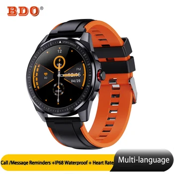 

SN88 Smart Watch Men Weather Forecast IP68 Waterproof 200mah 65days Long Standby Heart Rate Smartwartch for Android Ios Phones