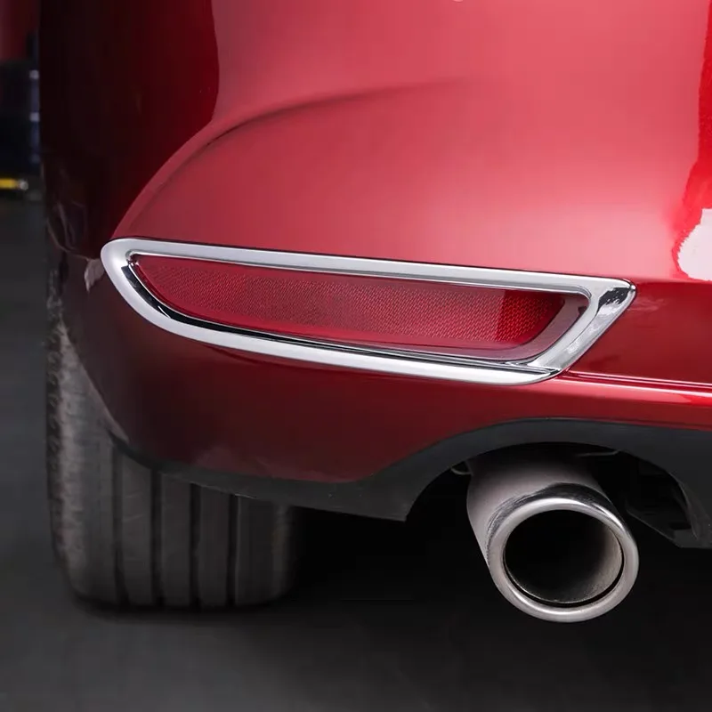 Для Мазда 3 Axela ABS хромированный автомобильный передний и задний светильник, противотуманный светильник, декоративная накладка, аксессуары для стайлинга автомобилей