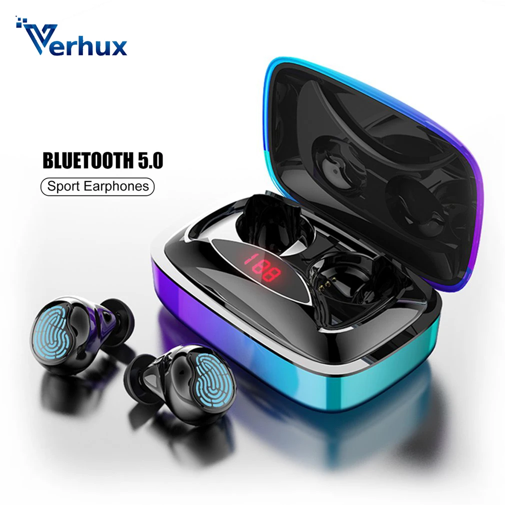 X29 TWS Bluetooth 5,0 наушники портативные с сенсорным управлением беспроводные наушники 6D стерео Бас спортивные наушники с зарядным устройством 2000 мАч