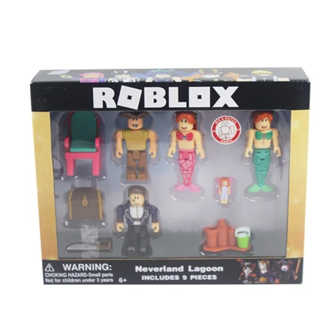 ROBLOX Фигурки 7 см ПВХ люкс куклы игрушки аниме модель фигурки для украшения Коллекция Рождественские подарки для детей - Цвет: meireny Have box