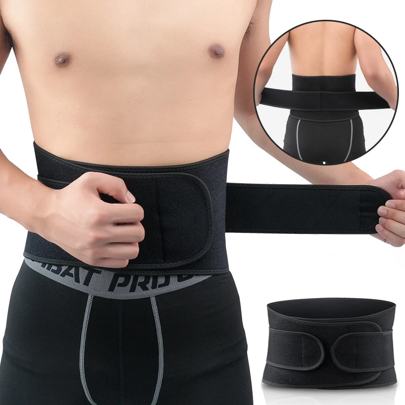 Новая акция спортивные аксессуары корсет для поддержки спины пояс с заниженной