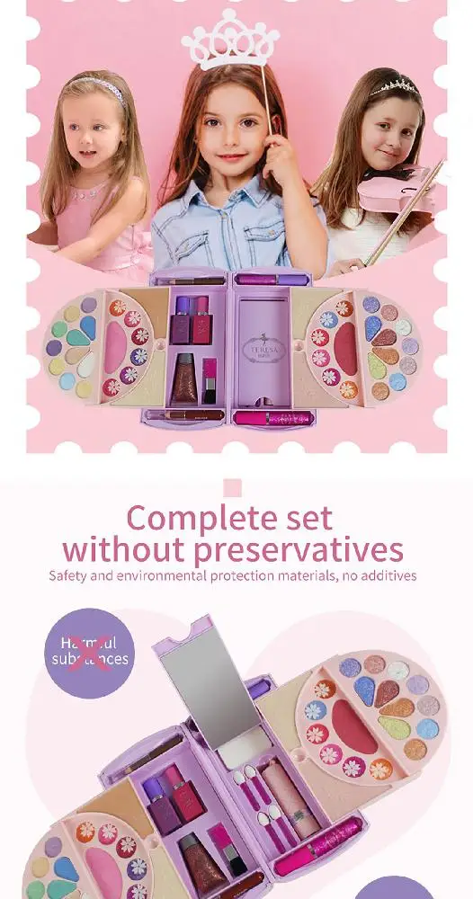 MoFun 22754T Dreamy косметический чехол для детей водорастворимый Макияж Косметика ролевые игрушки