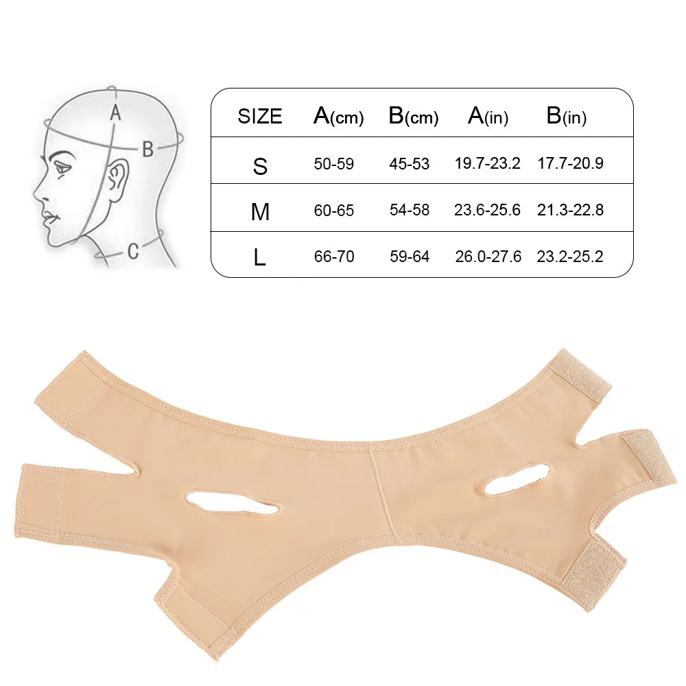 Тонкая маска для лица, для похудения, бандаж, форма ремня для подтяжки кожи, уменьшенная двойная маска для лица и подбородка, утонченная лента для парчи, para adelgazar