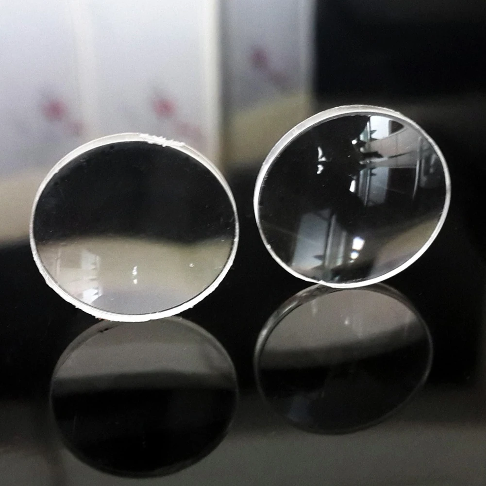 

10pcs VR Focal Acrylic Transparent Optical Biconvex Lenses Cinema Aspheric Pratical Professional 3D Glasses For Google Cardboard