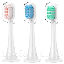 

Lekich Love for Xiaomi Mijia Sonic Electric Toothbrush Heads T300 T500 U-Style 3D-Whitening Toothbrush Heads with Protect Covers