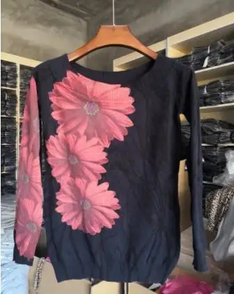 Армейский зеленый DESIGUAL испанские весенние и осенние тонкие средние и длинные вязаные свитера xs-xxl - Цвет: Армейский зеленый