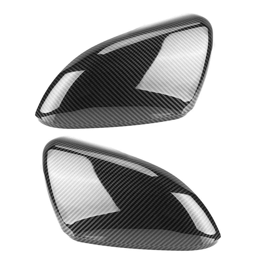 

2 pieces For VW Golf MK6 R20 Touran Golf GTI 6 Golf 6 R Wing Mirror Cover Caps (Carbon Effect) for Volkswagen Mirror Cover Caps