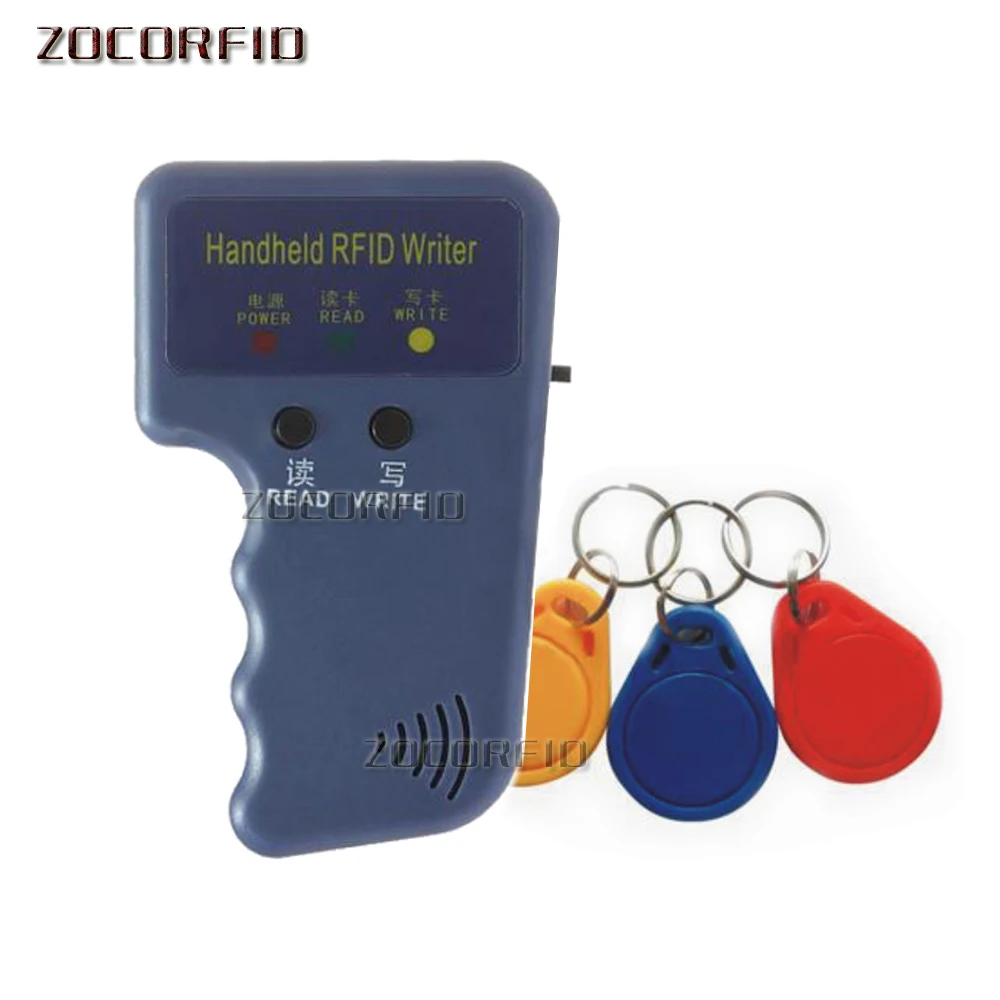 Дубликатор RFID 125 кГц копировальный аппарат записывающее программирующее