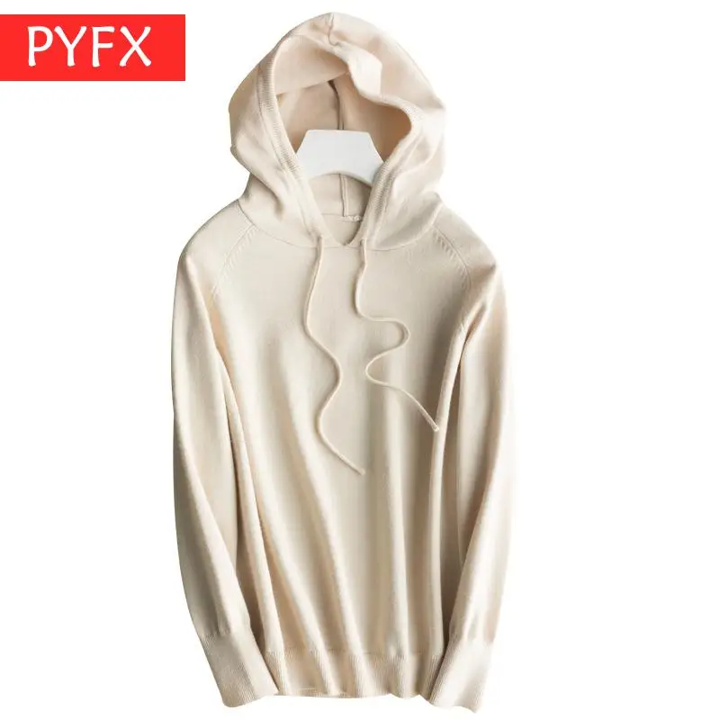 

New Korean Relaxed Pure-color Hoodies Long-sleeved Top-gradeWoolen Simple Women's Leisure Simple 7 color optional Sweatshirt