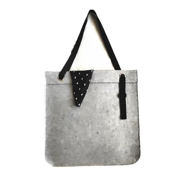 

Felt Shopping Shoulder Storage Hand Bag Handbag Shopper Tote Bags Eco Friendly Bag for Women Ladies Purse Handbags Pouch Totes
