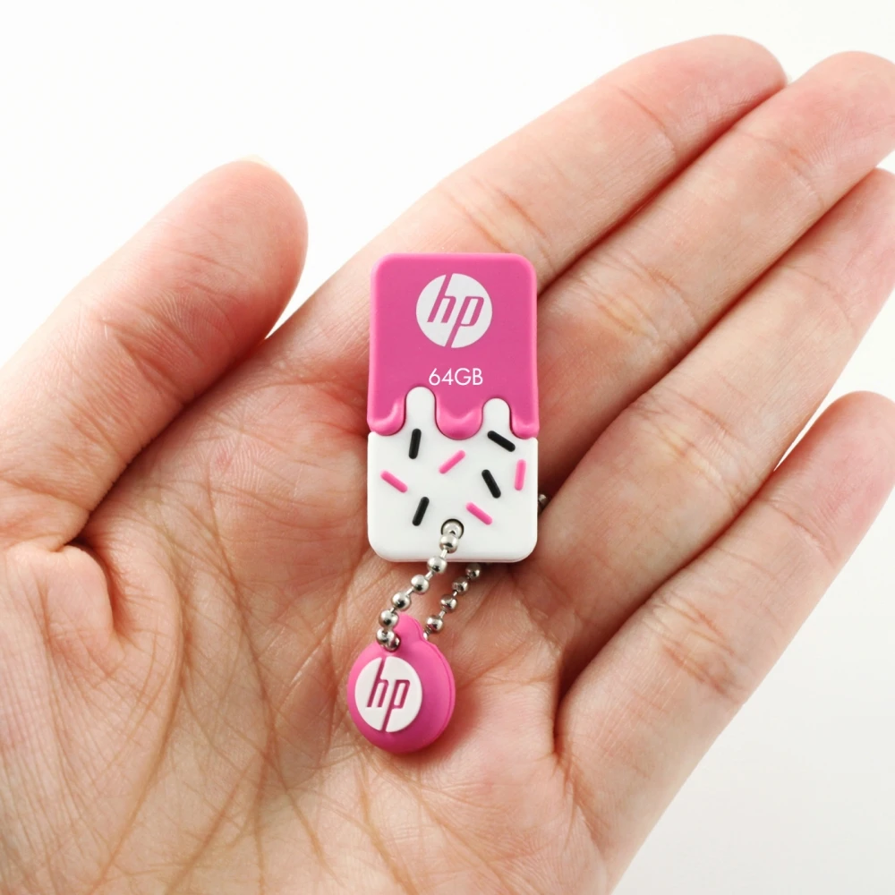 HP V178b V178p USB флеш накопитель водонепроницаемый резиновый Флешка цепь карта памяти