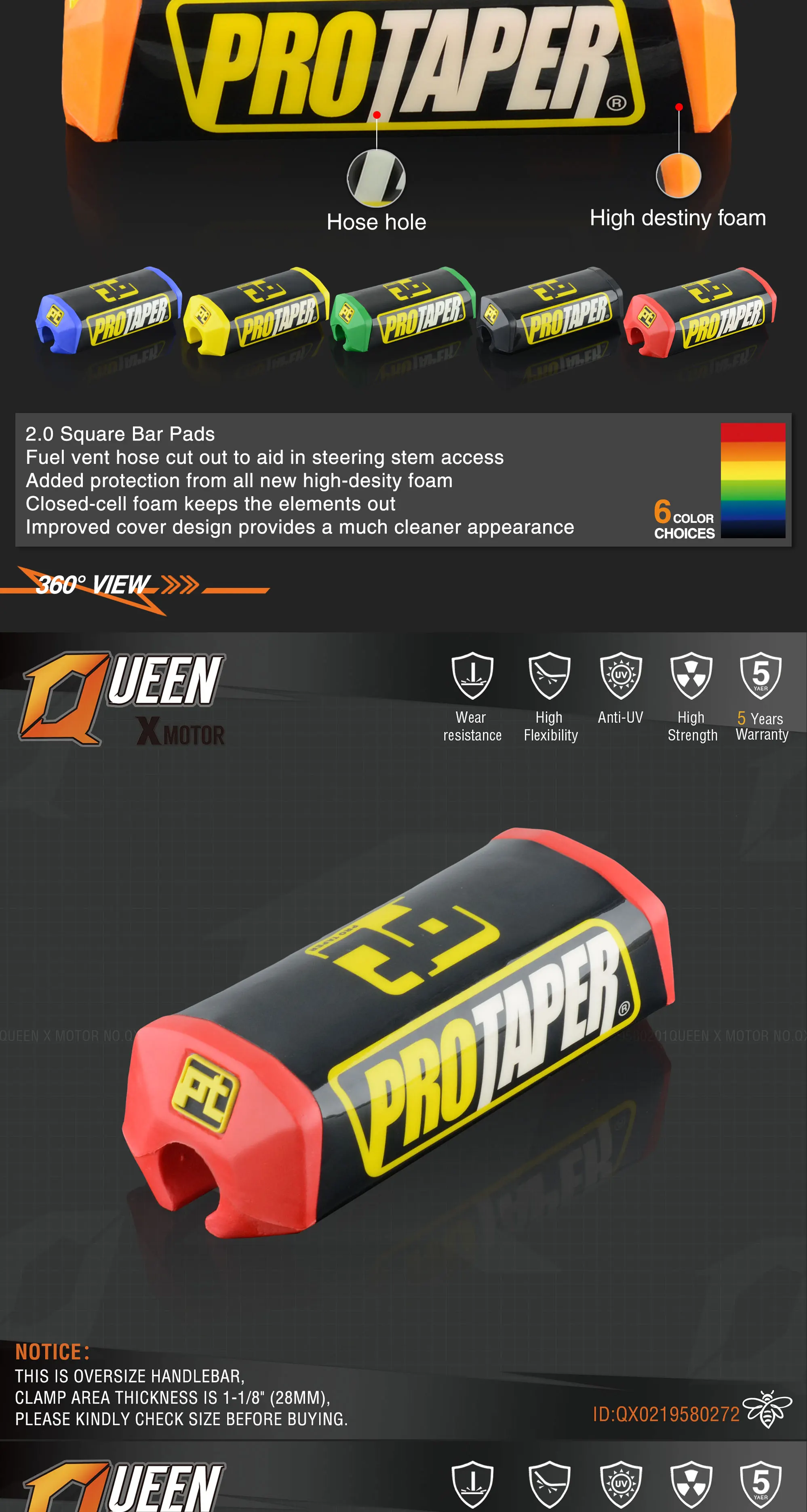 Серая алюминиевая 28 мм 1-1/" Руль для moto rcycle moto MX CR CRF CRM XR YZ YZF WR WRF DR DRX RM РМЗ EX 85 125 200 250 400 650