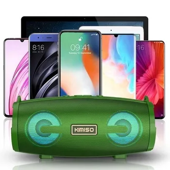 

Powerful Bluetooth Speaker with Mic Wireless Portable Column Home Theater Music Center System 4D Stereo Subwoofer caixa de som