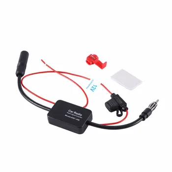 

12V Car FM Radio Aerial Antenna Signal Reception Amp Amplifier Booster Radio Amplifier Car Radio Aerials Car Accessories