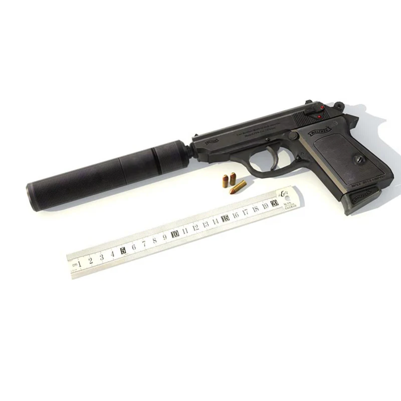 1:1 007 Ppk пистолеты DIY 3D бумажная карточка модель строительные наборы игрушки для