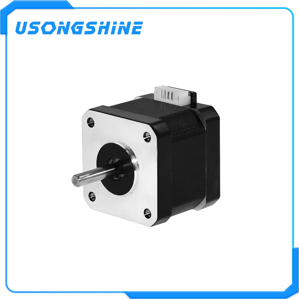 Usongshine 3D принтер 5 шт./лот 17HS4401S 4 свинцовый Nema17 шаговый двигатель 42 42BYGH 1.5A (17HS4401S) для