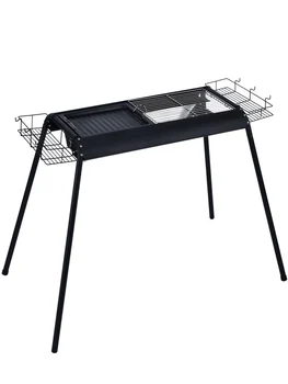 

Grill home charcoal grill outdoor tools thick carbon oven wild barbecue stove shelf
