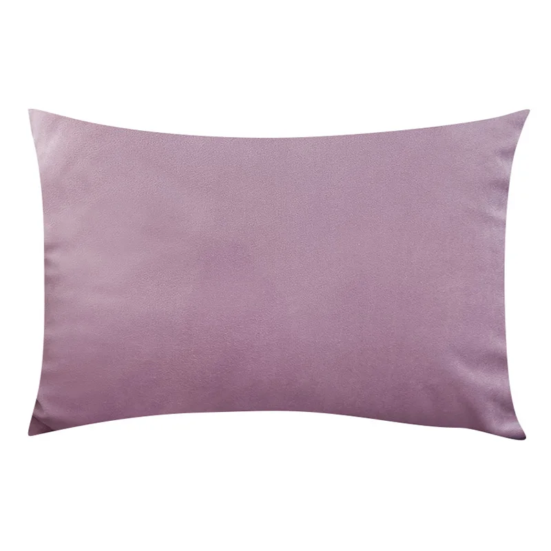 CANIRICA Cushion With Core Velvet Lumber Pillow Home Sofa Pillow For Bedroom Decoration Rectangular Chair Seat Cushions 30x50cm - Цвет: As Picture