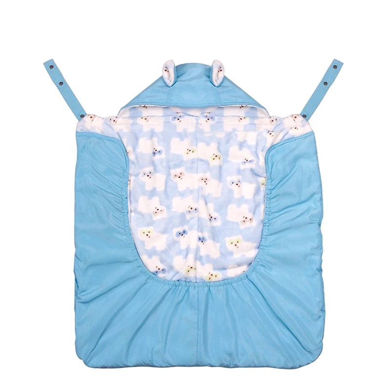 

The Best Baby Warm Baby Strap Coat Sleeve Cloak Cloak Baby Backpack Strap Wrap Shawl Cover Autumn And Winter Waterproof