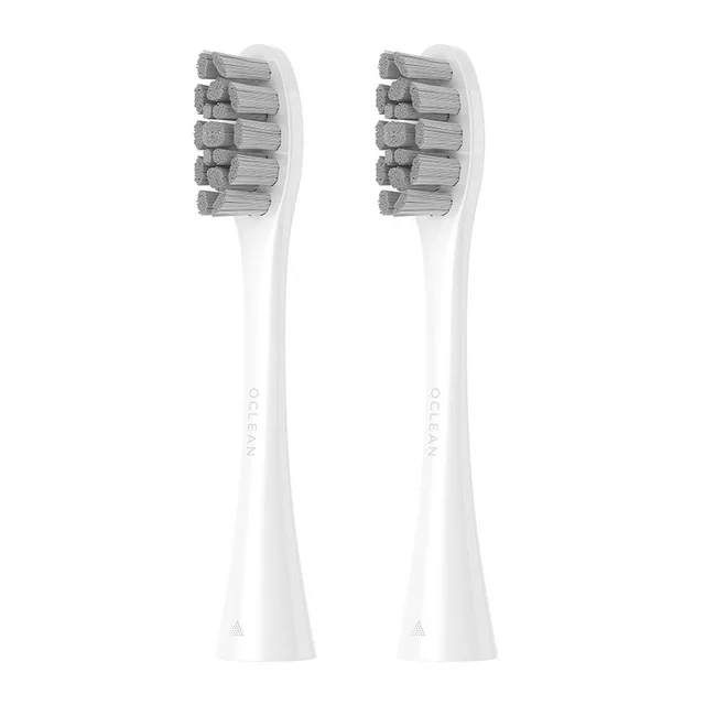 Xiaomi Oclean X/One 2 шт сменные насадки для автоматической электрической звуковой зубной щетки Глубокая чистка зубные насадки - Цвет: Gray