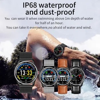 

1pc SmartWatch 1.22inch BT4.0 Waterproof Bracelet Sport Fitness Sleep Monitor For Android iOS Heart Rate Monitor 200mAh Battery