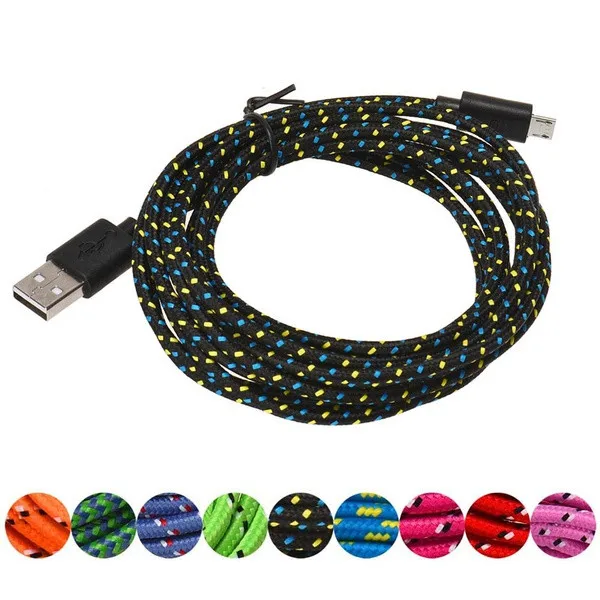 CARPRIE кабель зарядка 3 м/10 футов микро USB зарядное устройство кабель-трос для