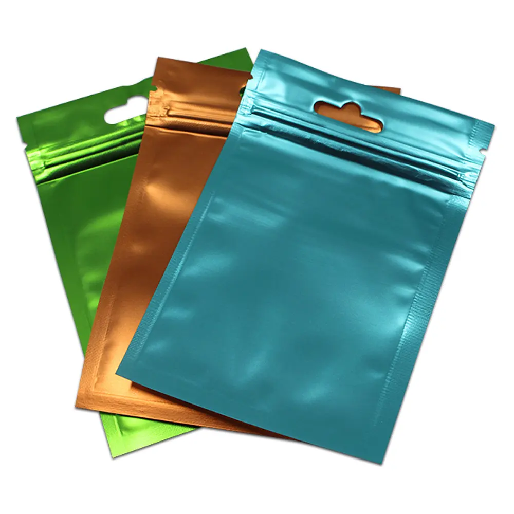 100 шт./лот Ясно Передняя/черный resealable zip lock Пластик сумка для хранения Розничная