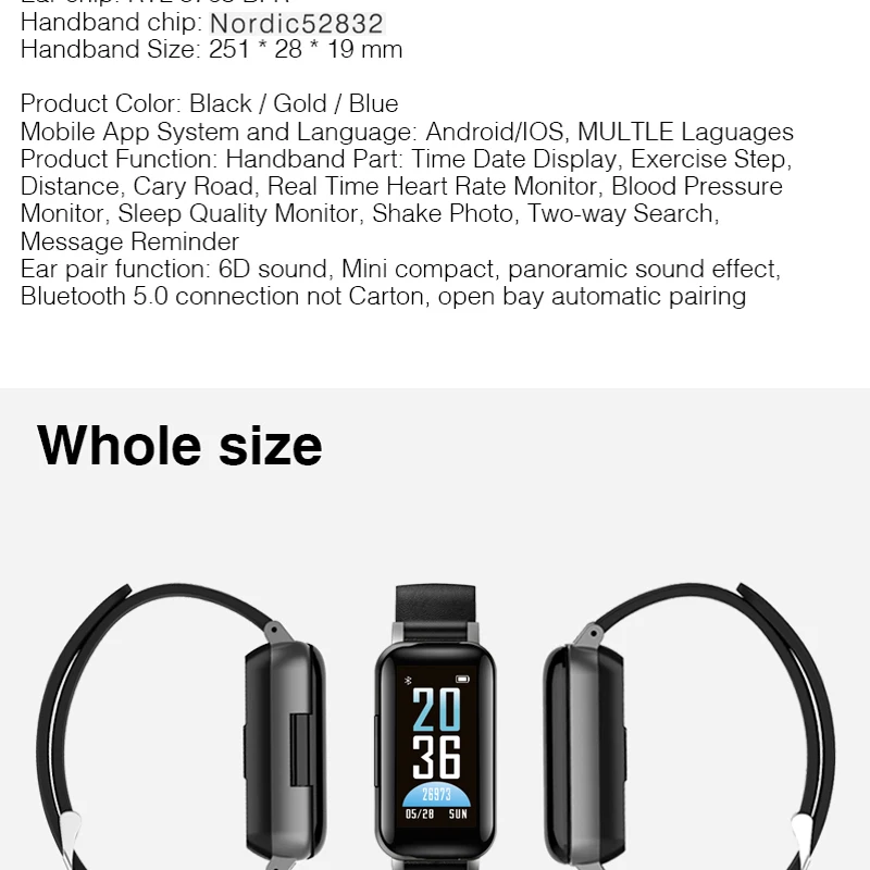 Femperna T89 Смарт часы для мужчин монитор сна сердечного ритма кровяное давление, умные часы для женщин для Android IOS