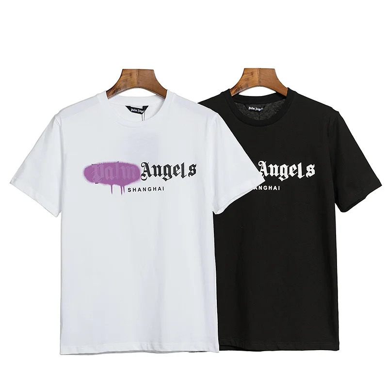 palm angels print t shirt