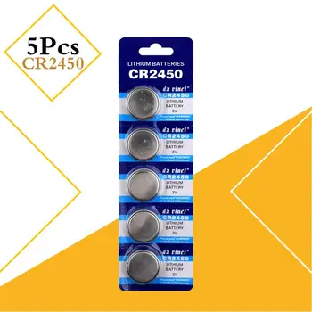 

CR2450 Button Battery 5029LC KCR2450 LM2450 Cell Coin Lithium Battery 3V CR 2450 For Watch Electronic Toy Remote Car Key