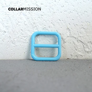 

Retailing blue adjustable buckle to adjust 20mm webbing sewing zinc alloy metal crafts stoving varnish CRZK20B