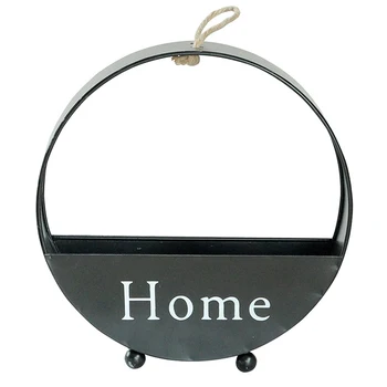 

Metal Wall Hanging Flower Pot Balcony Garden Plant Planter Window Art Holder Gardening Tools Decoration Flower Hanger Pot Plant