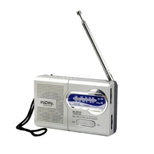 50 шт./лот AM/FM старомодное радио мульти-функциональный мини карман AM/FM BC-R119 радио Динамик приемник телескопическая антенна