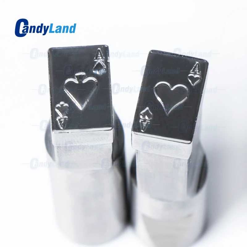 CandyLand Heart Tablet Die Pill Press Candy Punch Set Custom Logo Cast For TDP Machine |