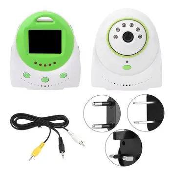 

2.4in LCD Wireless 2.4G Digital Baby Monitor Temp Detection Music TV Display Voice Control Alarm Camera with IR Intercom Hot