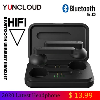 

TWS Wireless Earphones Bluetooth Headphones Waterproof Earbuds HIFI Noise Reduction Headset Headphones For Iphone Samsung Phones
